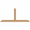 Ekena Millwork Portland Timber Gable Bracket, Western Red Cedar, 60"W x 27"H x 3 1/2"D x 3 1/2"F, 11/12 Pitch GBW060X27X0404POR00SWR - alternate 1